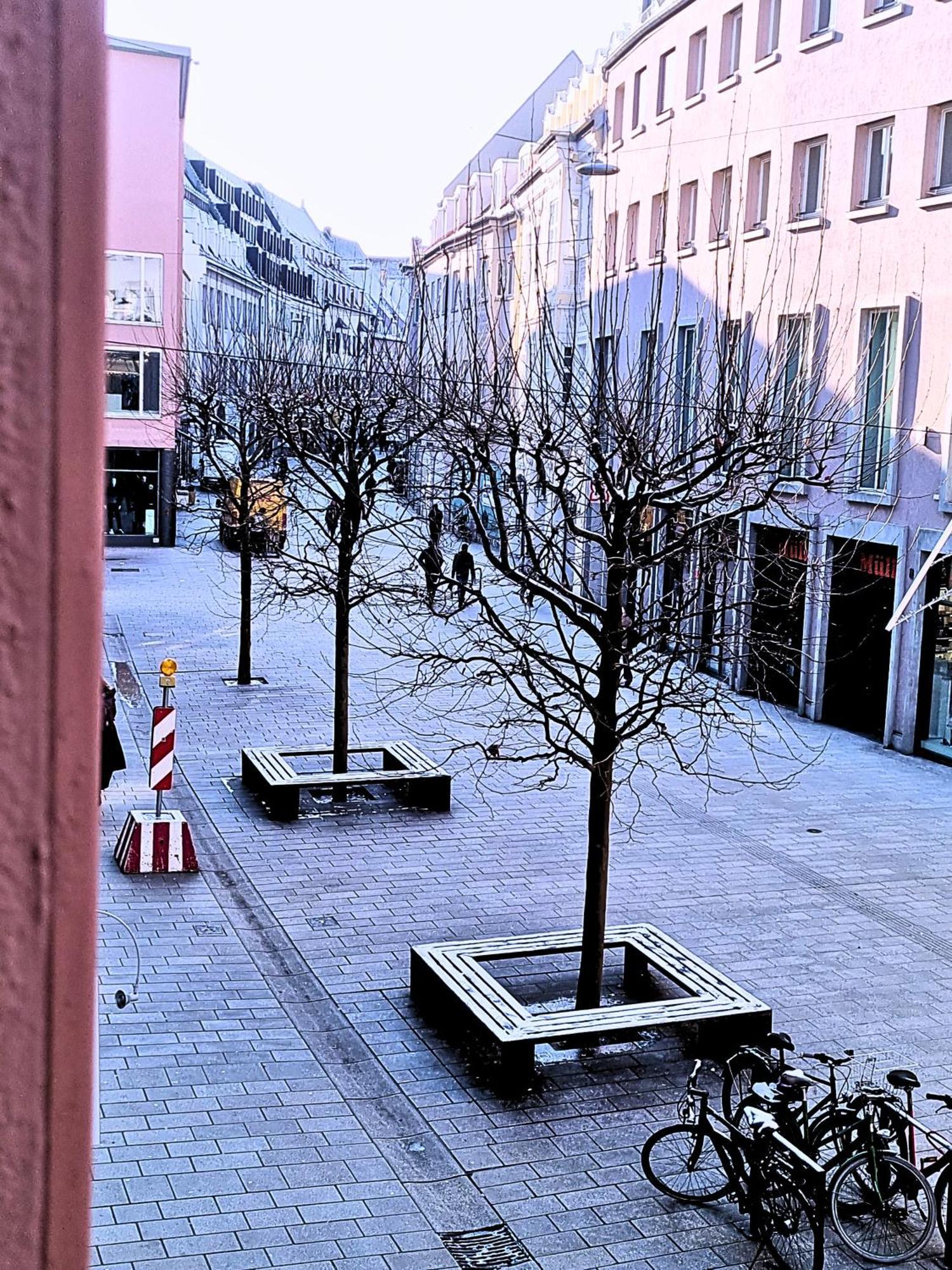 Primero City-Loftdomizil Innenstadt 84Qm Mit Grosser Gemeinschaftsterrasse Augsburg Eksteriør bilde